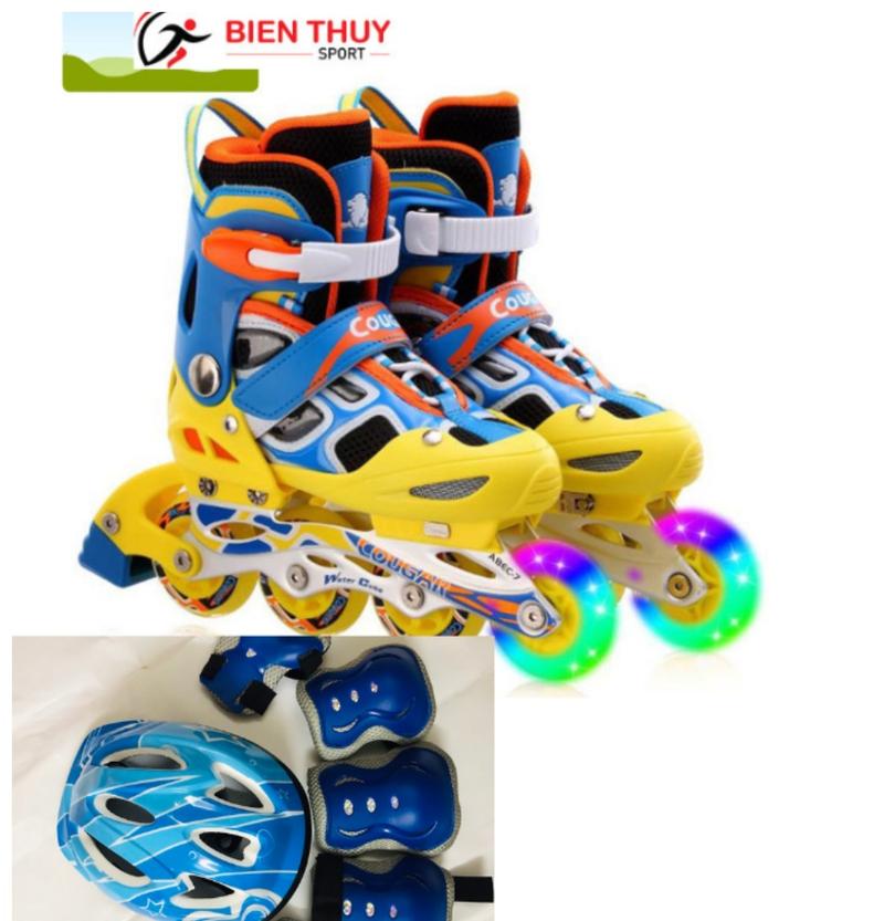 Product Introduction of Giày Trượt Patin - Giày trượt Cougar835LSG - Có Đèn - Kèm Bộ Bảo Vệ(Gối, Khuỷu,Tay) và Mũ Bảo vệ 13