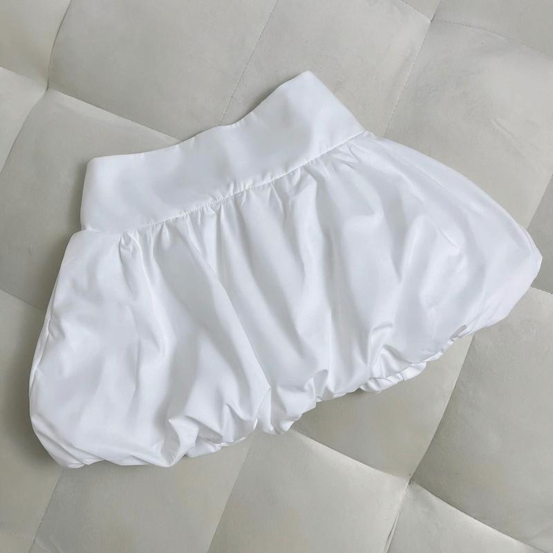 [HOPE Clothing] Chân váy bí ngô xinh xắn ba màu Nữ Thông thường thời trang Skirts thông thường có thể giặt máy 2