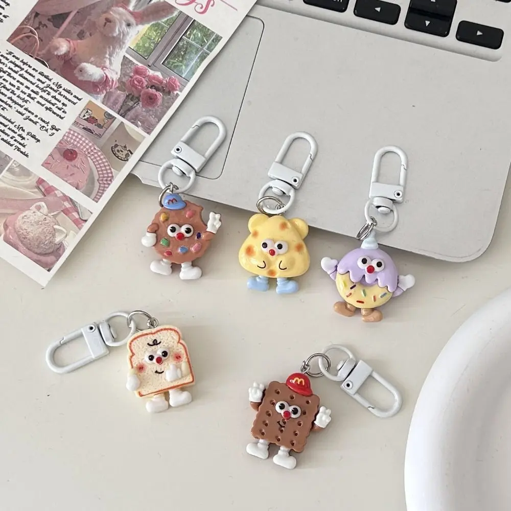 vomic Cute Resin Butter Bear Pendant Cartoon Hanging Ornament Bag Pendant Butter Bear Keychain Bag Accessories