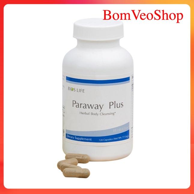 Thực Phẩm Bảo Vệ Sức Khoẻ Paraway Plus Unicity Nhuận Tràng & Thải Độc Ruột & Thải Độc Ký Sinh Trùng 120 Viên BomVeoShop