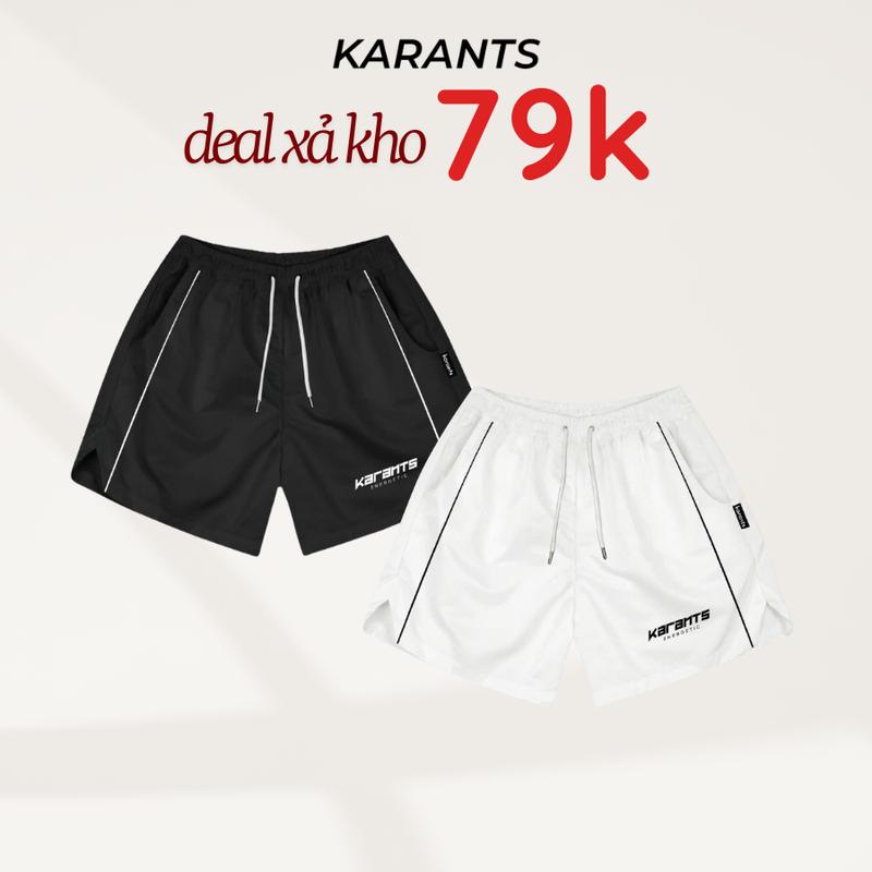 [Xả Kho] Quần Short Dù Viền Nổi Karants Local Brand Unisex Special Collection Premium - KQ06