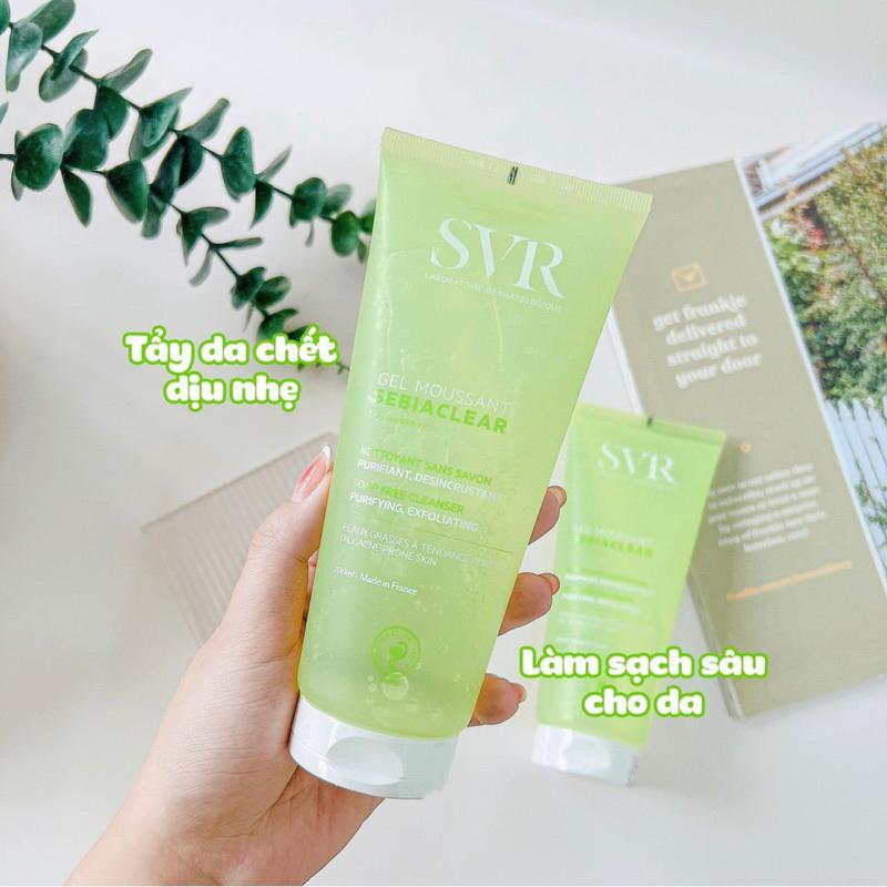Sữa rửa mặt SVR Sebiaclear 200ml/400ml dành cho da dầu mụn, nhạy cảm - HÀ PHONG Beauty 6