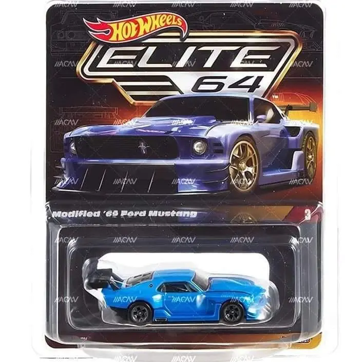Hotwheels Hot Wheels Elite 64 Modified 69 Ford Mustang 0