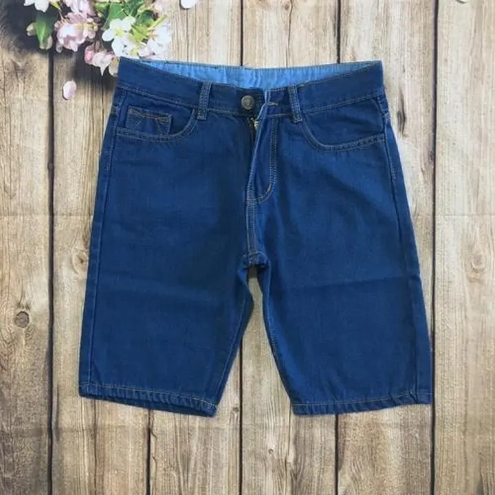 Quần short jean cotton mềm đẹp cho nam 4