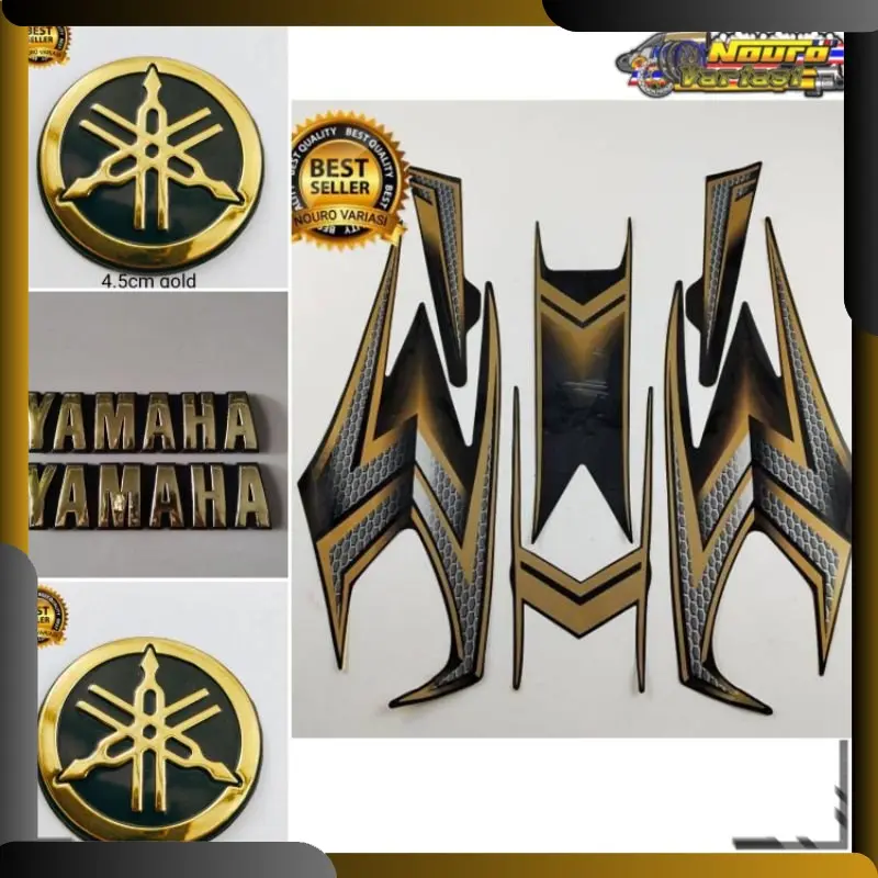 STRIPING RX KING 2004  SATU SET EMBLEM LOGO RX KING Motorcycle 0