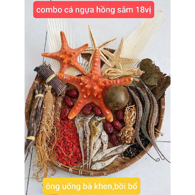  combo  cá ng.ựa  hồng sâm tứ hải long vương khô Tự nhiên Gói 3 lít  Food Cay Thức Ăn takla táo đỏ khô bò bà liệu mực khô phóng sinh thịt trâu rắn thịt không mỡ khô cá lóc trang trần khô cá sặc như 