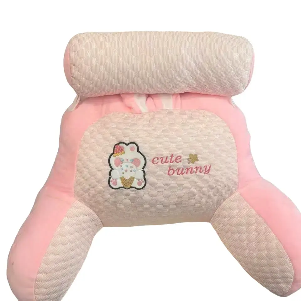 Gối tựa lưng (kê cổ) công thái học thông minh đa năng tiện nghi cao cấp - 3 màu 50x45x20cm gauk emmen gối  công
