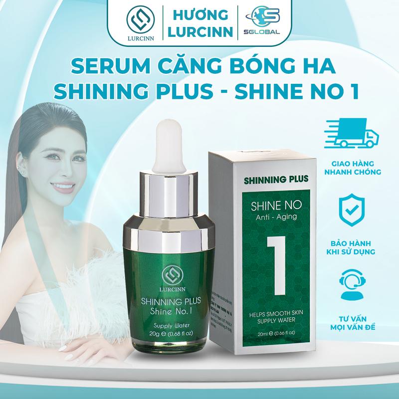 Serum Căng Bóng HA Shine No 1 Lurcinn - Shinning Plus 20ml Skincare Chăm Sóc Da
