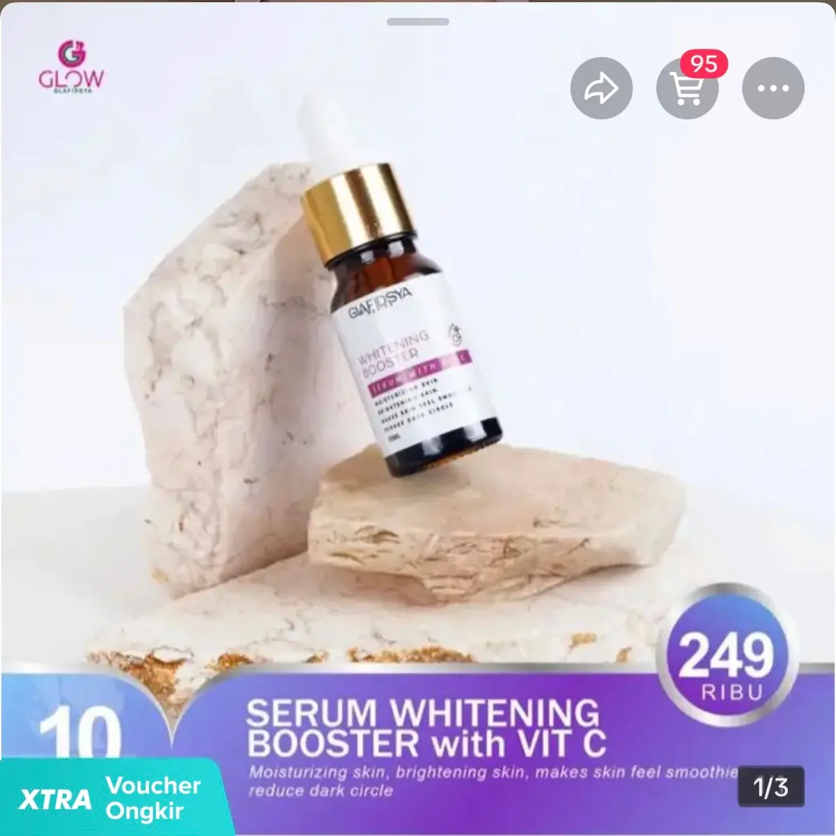 GLAFIDSYA - SERUM WHITENING BOOSTER WITH VITAMIN C