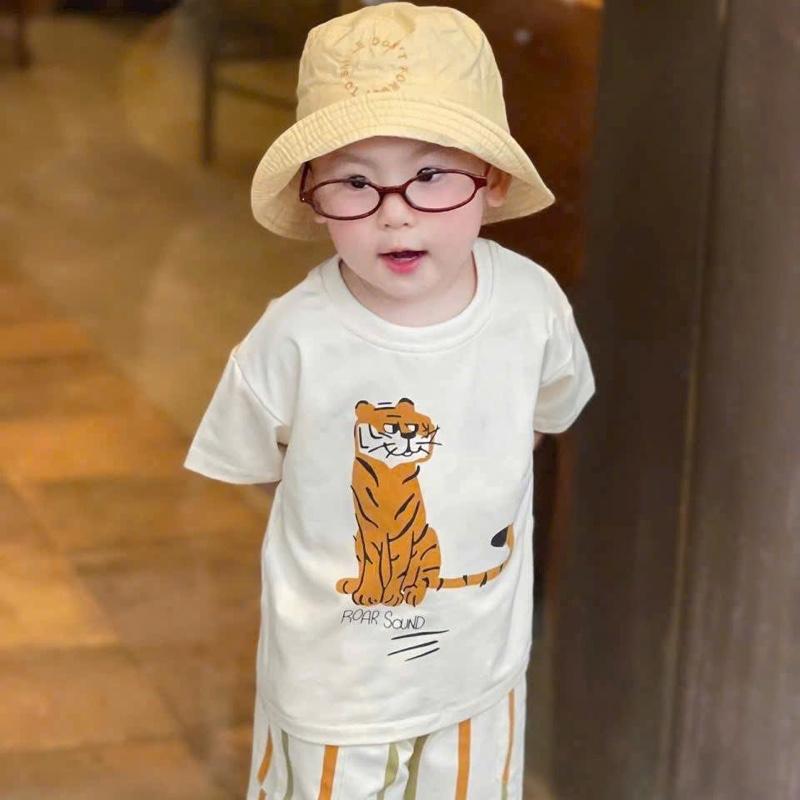 Cái màu bé trai bé gái mặc đều xinhh Chất cotton 4c siêu mát, Đẹp vậy mà rẻ lắm. 1