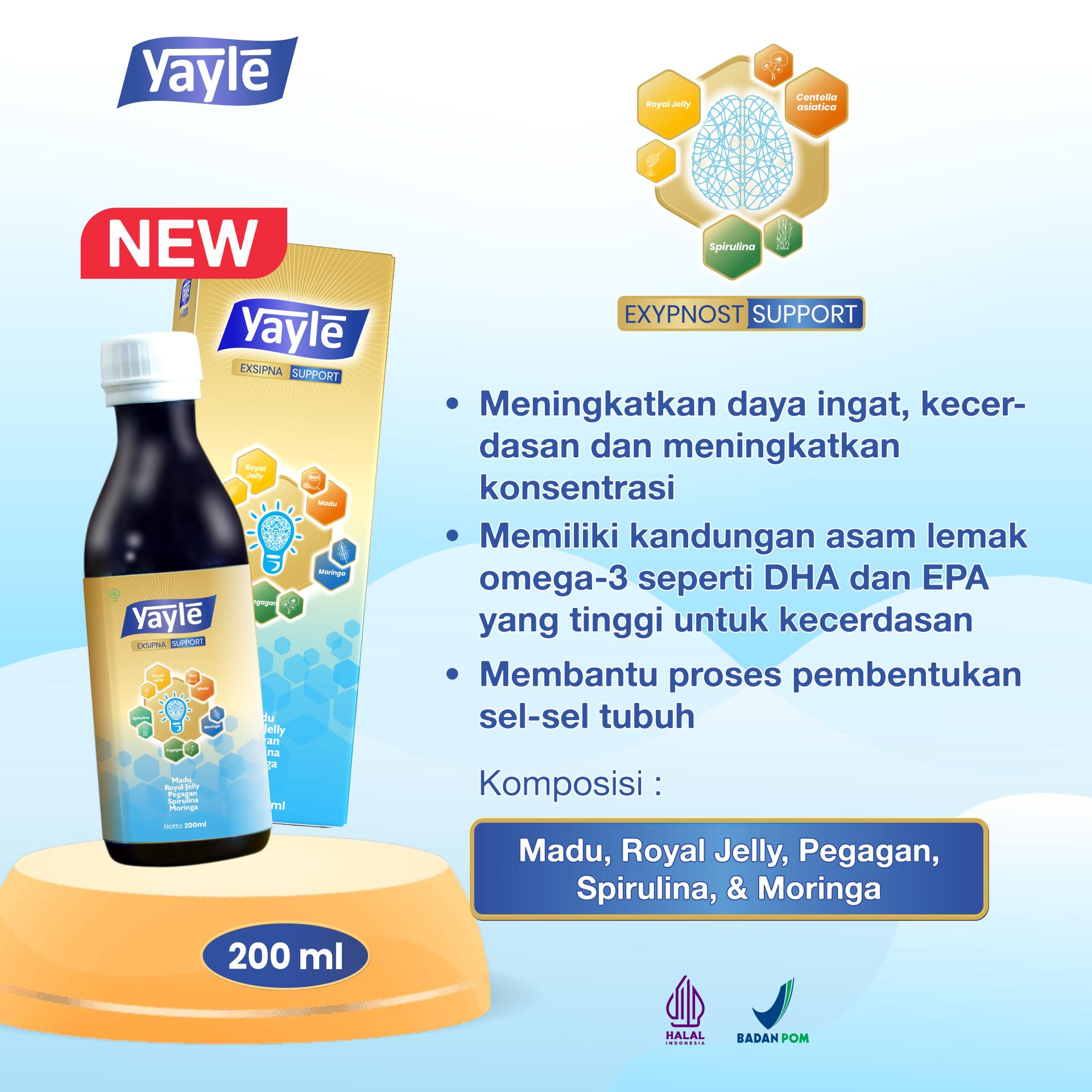 PAKET VITABUMIN X YAYLE EXSIPNA SUPPORT Madu Sirkulasi Darah ke Otak Anak
