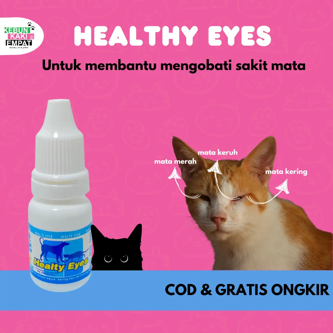 Healthy Eyes obat tetes mata kucing anjing