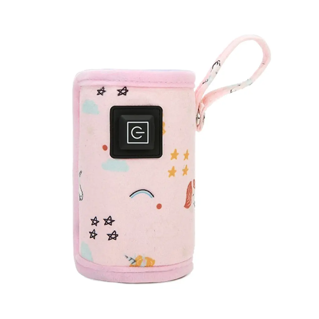✪ USB Milk Bottle Warmer Infant Bottle Portable Heat Keepers Formula Milk Travel Heating Sleeve for Baby Nursing Bottles