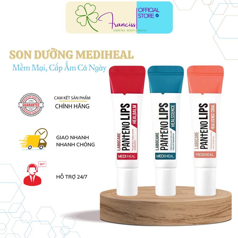 Son Dưỡng MEDIHEAL Panteno Lips Dưỡng Ẩm Môi Hồng Hào, Làm Mờ Thâm 10ml