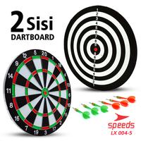Gambar SPEEDS Dartboard Panahan Dinding Permainan Lempar Mainan Panah Dart Ukuran 15inch 004-5 - 12inch (12mm) dari via olahraga yoga Kota Surabaya 1 Tokopedia