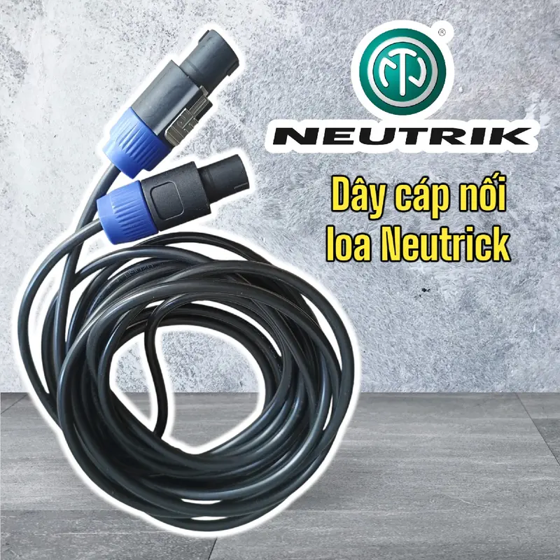 Dây loa 2 neutrick nhiều kích thước, Lõi 2 x 0,5 0