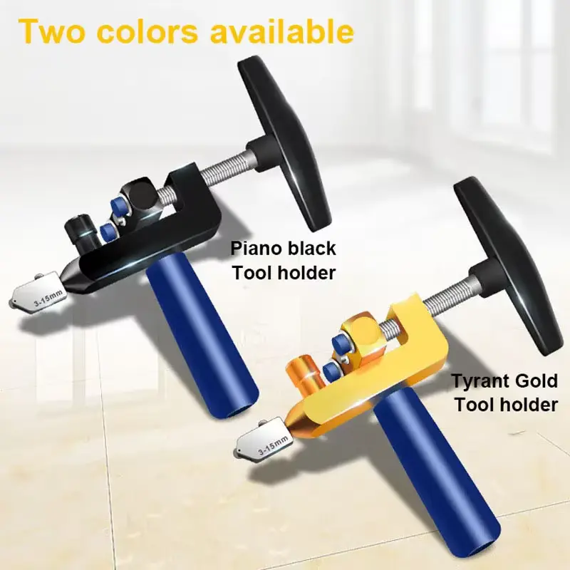 Portable Cutter Tool Professional Easy Glide Glass Tile Cutter 2 In 1 Ceramic Tile Glass Cutting One-piece Cutter