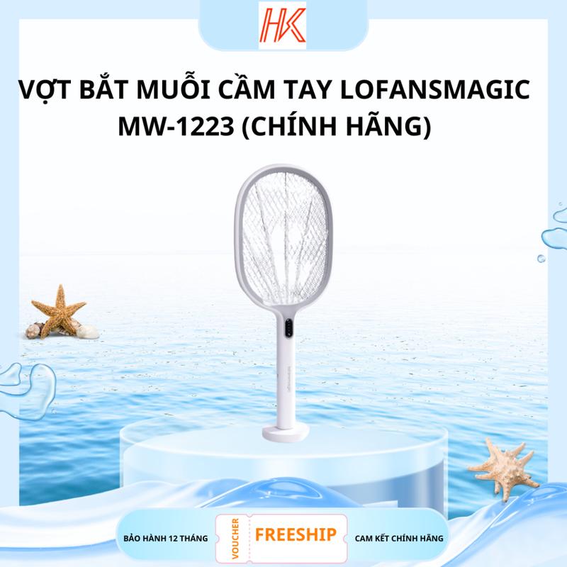 Vợt Muỗi Thông Minh 2 chế độ  Lofans MW-1223 (Chế độ: Thủ công/ Đèn bắt muỗi) - Bảo hành chính hãng , bảo hành 12 tháng 0