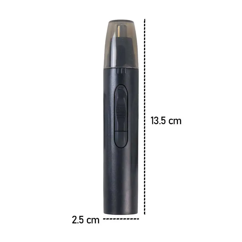 Alat Cukur Bulu Hidung kuping Bentuk Pena Elektrik Nose Ear Trimmer Rechargeable Ringan Kepala Cukur Tahan Karat 3
