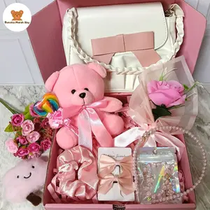 PINK SERIES HAMPERS ULANG TAHUN | HAMPERS VALENTINE | KADO VALENTINE |KADO ULANG TAHUN CEWEK | HAMPERS BONEKA DAN SNACK | HADIAH ANNIVERSARY | HADIAH ULANG TAHUN PACAR | HAMPERS WISUDA | KADO WISUDA
