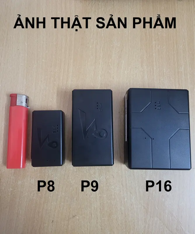 Định vị GPS dùng pin P9, pin 5,7 ngày, phần mềm miễn phí trọn đời 5