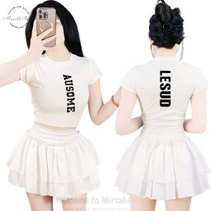 Áo Thun Croptop Thun Borip Form Basic Ôm Body In 2 Mặt Trước Sau Chữ Dọc "AUSOME, LESUD", Kích Cở S M L, Áo Croptop Ôm Body Nữ Áo Kiểu Xinh Đẹp In Hình Độc Lạ Đi Biển Đang Hot 2025 Mặc Hè Mặc Nhà Mặc Đi Chơi Thoải Mái Có Bigsize Đến 65kg