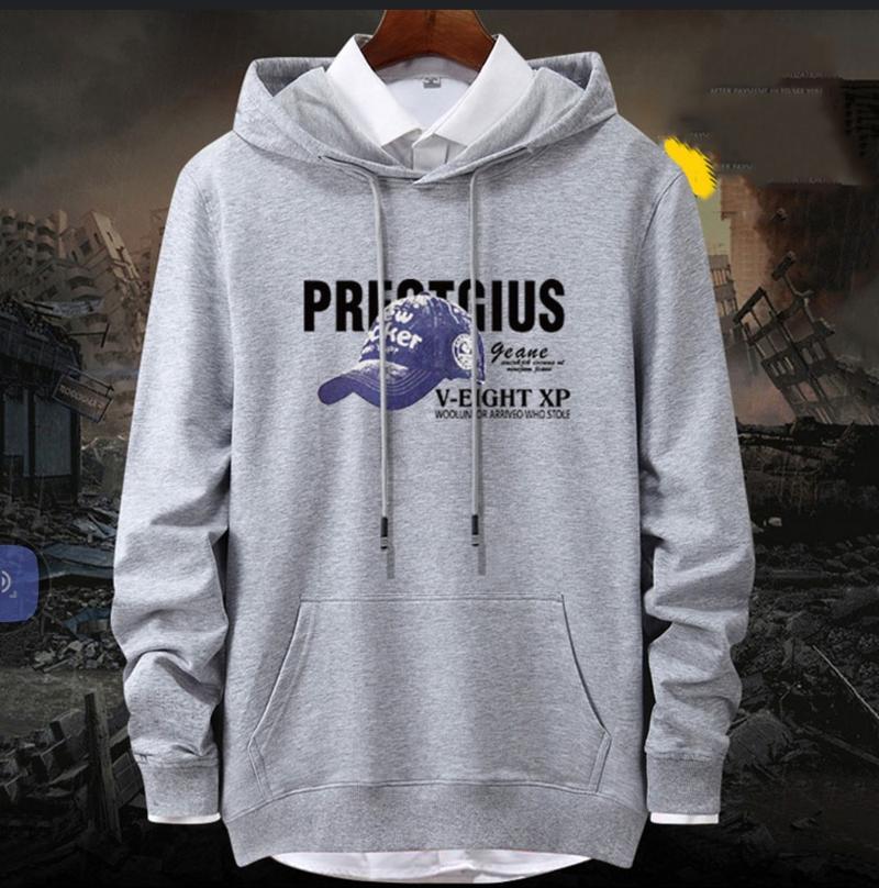 Product Introduction of áo nỉ nam nữ hoodie túi mũ  forn rộng hình cái mũ 4