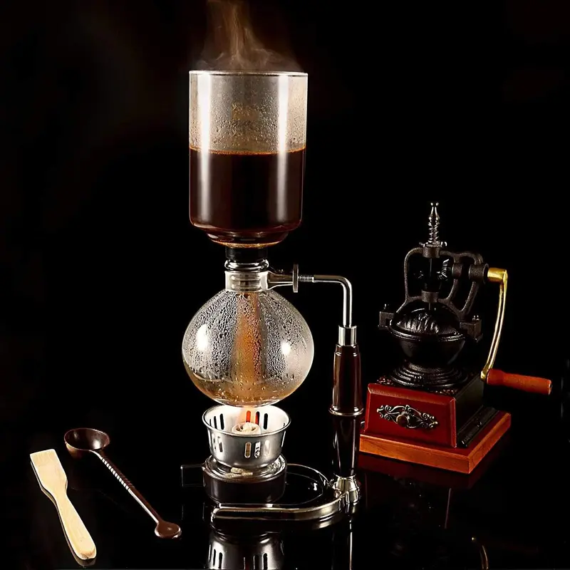 Coffee Maker Manual Brew Vacuum Pot 3 Cups 360ml - JF33 - Black 1