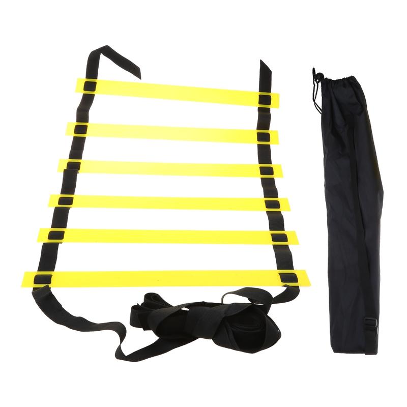 Agility Speed Ladder Soccer Football Flexibility Training Ladder and Carry Bag for Kids Adults Sport Equipment Set 5