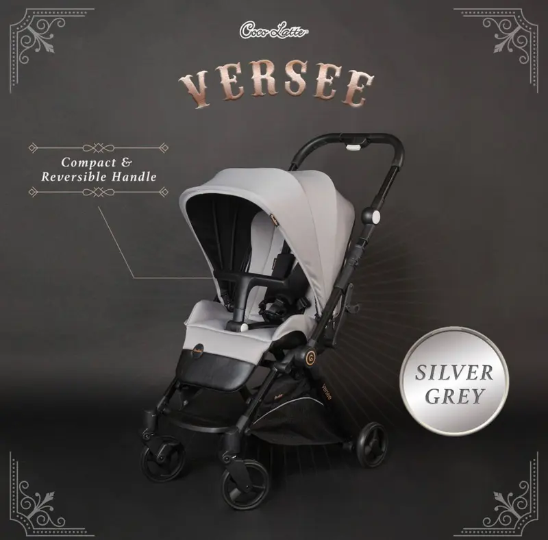COCOLATTE Versee Reversible Compact Stroller 0