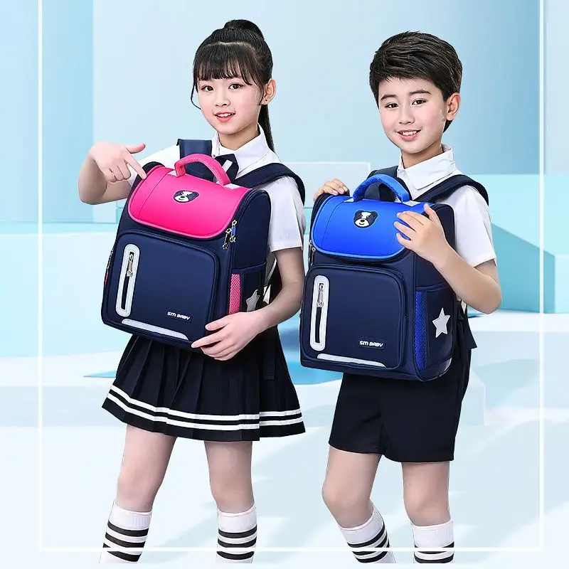 Cặp Sách Học Sinh Tiểu Học Học, Cho Bé Trai Và Bé Gái Lớp 1-3-6, Túi Đi Học Giảm Tải Trọng, Bảo Vệ Cột Sống Mẫu Giáo, Phong Cách Hàn Quốc, Ba Lô 2