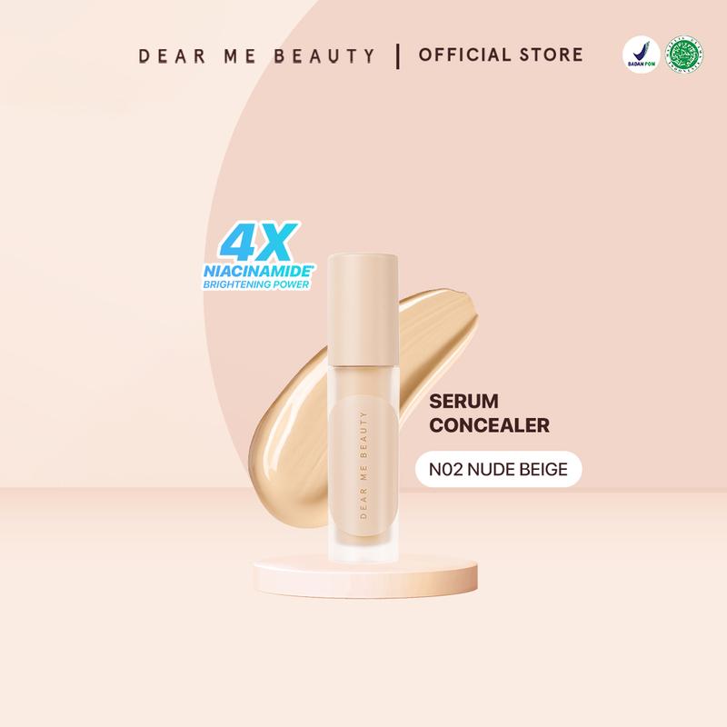 [Belanja 150rb Free Dear Kyla] Dear Me Beauty Serum Concealer C01/N00/N02/N04/Serum Color Corrector Green 5