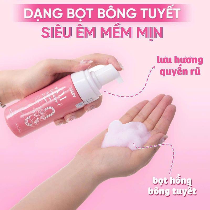 Dung Dịch Vệ Sinh phụ nữa 2lady tạo bọt
