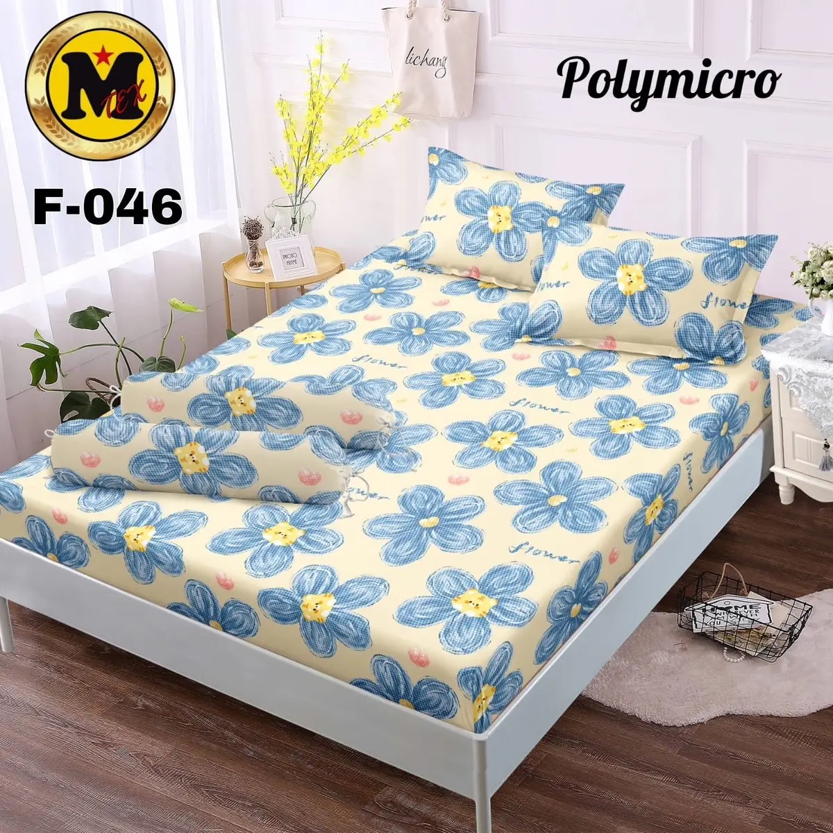SPREI AESTHETIC SIZE 120, 160, 180 CM, TINGGI 20 CM ( FREE SARBAN & SARGUL )
