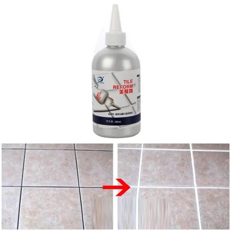 TILE REFORM WATERPROOF 150ML ANTI JAMUR AIR COATING PENGISI CELAH NAT KERAMIK DEMPUL LANTAI DINDING TEMBOK SERBAGUNA DI TEMPAT KERAMIK NAT 3