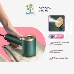 KAISEN  Setrika Uap/Setrika Uap Laundry/Setrika Uap Mini Travel/Setrika uap portable garment/Setrika Uap Low Watt/Setrika Uap Portable/Multifungsi Bisa Setrika Baju Garment Steamer Iron