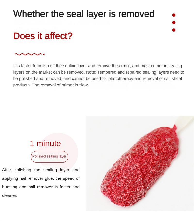 Product Introduction of 【Buy 1 Get 3 Free】AS 4pc Ungluing Agent Nail Special Remover Nail Water Wear Nail Glue Dissolving Liquid Nail Drilling Jewelry Powerful Removal Tool 27