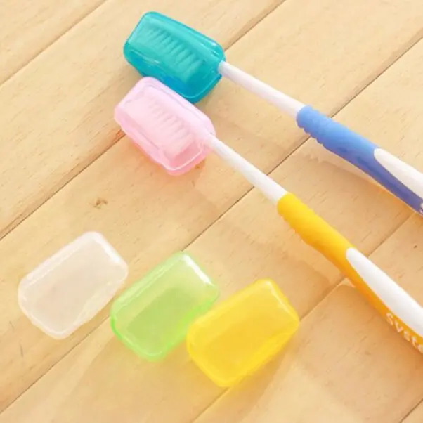 1pc Travel toothbrush cover Portable dustproof toothbrush case toothbrush head protector Daily necessities Supplies Supplies penutup berus gigi