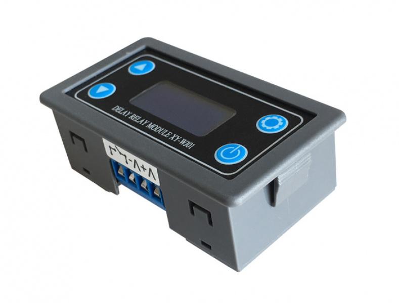 Product Introduction of Electronic module  XY-WJ01 One Relay Module Delay Power off Disconnection Trigger Delay Cycle Timing Circuit Switch 91