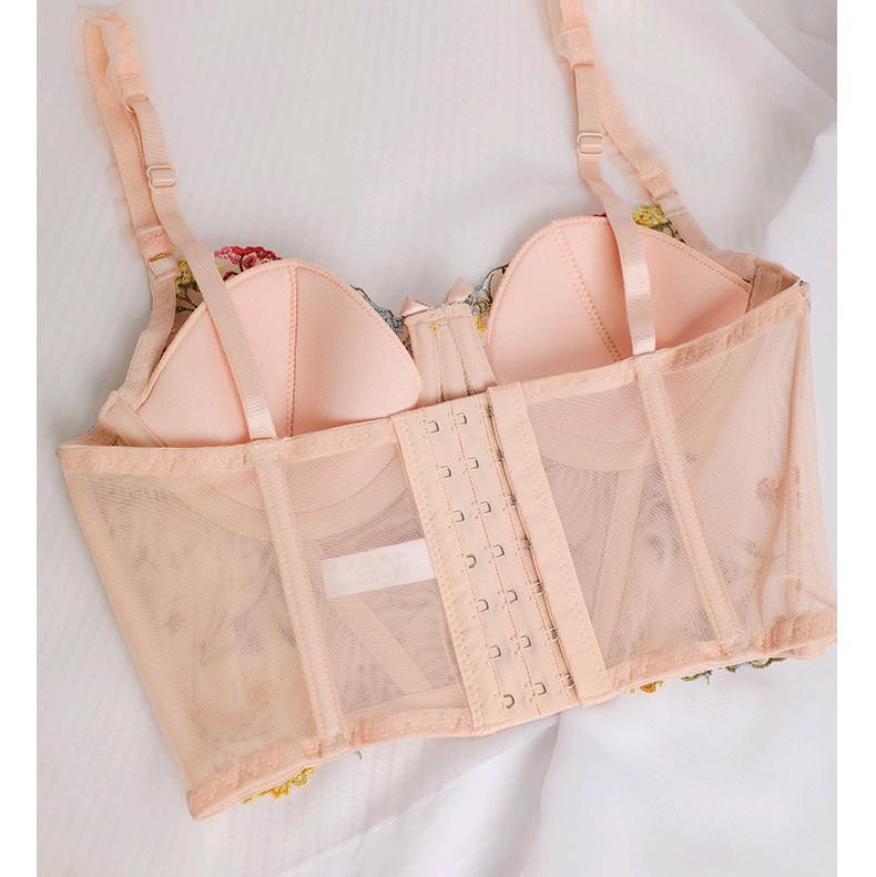 TOP FLOWER BUSTIER Santai Crop 7