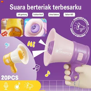 Mini Amplifier Speaker untuk Anak, Suara Jelas dan Keras, Mainan Suara Lucu, Dilengkapi Tas, Edukatif dan Menarik, Meningkatkan Keterampilan Bernyanyi, Berbicara, dan Komunikasi, Mainan Ramah Lingkungan, Praktis dan Mudah Dibawa untuk Anak