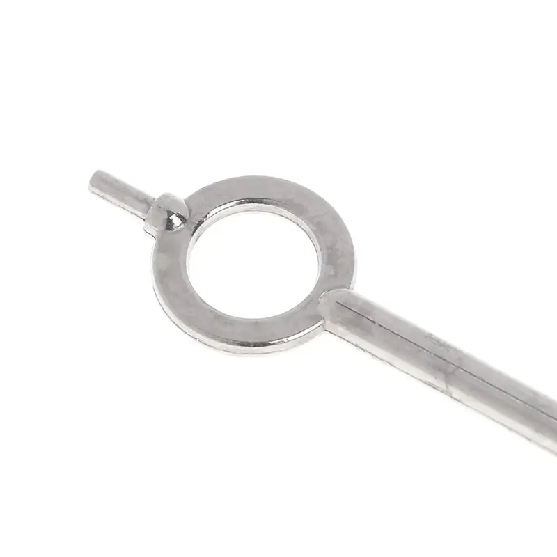 Móc Chìa Khóa Phẳng Thông Dụng Phong Cách Mỹ, Chìa Khóa Đặc Biệt, Khóa Gari, Chất Liệu Hợp Kim Kẽm, 1 Chiếc, Móc Chìa Khóa 8