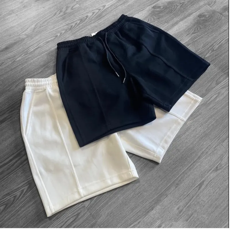 Quần Short cotton Basic Thể Thao Phong Cách Hàn Quốc cho Nam 2