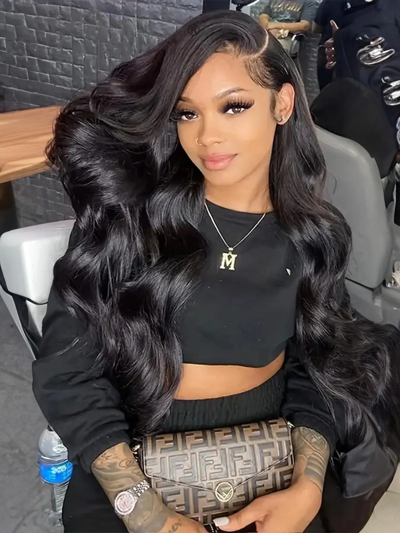 26 Inch Long Wavy Hair Bundle for Women, Natural Fluffy Synthetic Hair Extensions, Trendy Hair Pieces for Cosplay & Costume Party & Daily Use for Cute Hair Styles
