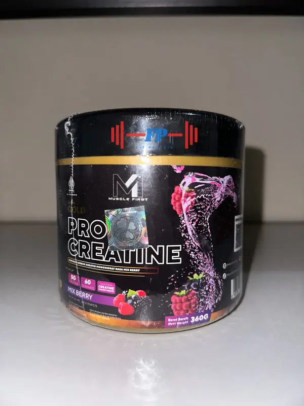 M1 Muscle first gold pro CREATINE 360gram monohydrate 360gr 360 gram 1