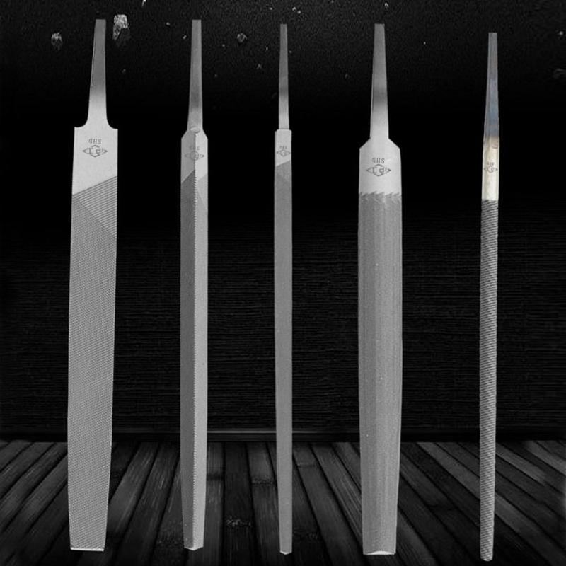 Product Introduction of High Hardness Steel Steel Files 6/8 Inch Middle Tooth Saw File Flat/Semicircle/Triangle/Circle/Square Straightening Sharpener Wood 12
