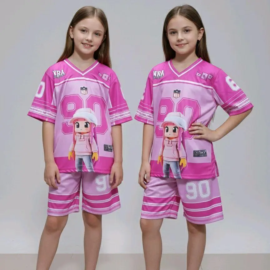 Stelan Anak Jersey Unisex Oversize Roblox 33 Terbaru (Bisa Castom Nama) One Set Free Name Setelan Outdoor Sport Dryfit Stelan Anak Jersey Unisex Oversize Roblox 33 Terbaru (Bisa Castom Nama) One Set Free Name Setelan Outdoor Sport Dryfit