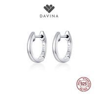 Gambar DAVINA Ladies Cassie Earrings Sterling Silver 925 - Anting Wanita Perak S925 Bulat Hoop Hoops dari DAVINA Jewelry Kota Administrasi Jakarta Pusat 1 Tokopedia