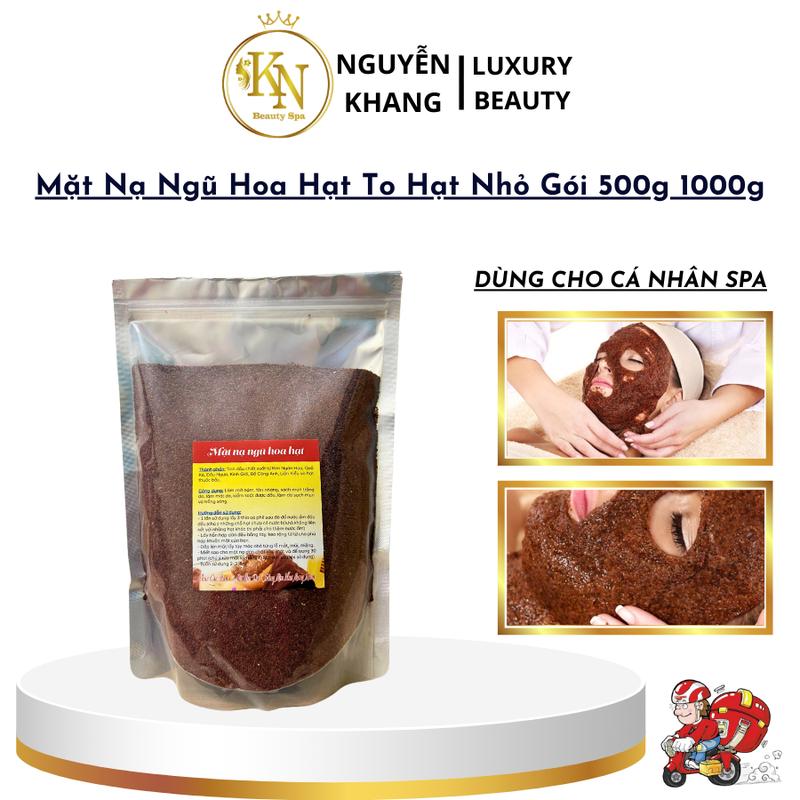 Mặt Nạ Ngũ Hoa Hạt Đắp Mặt Nạ | Trắng Da Se Khí Lỗ Chân Lông Mặt Nạ Spa Gói 500g 1kg.