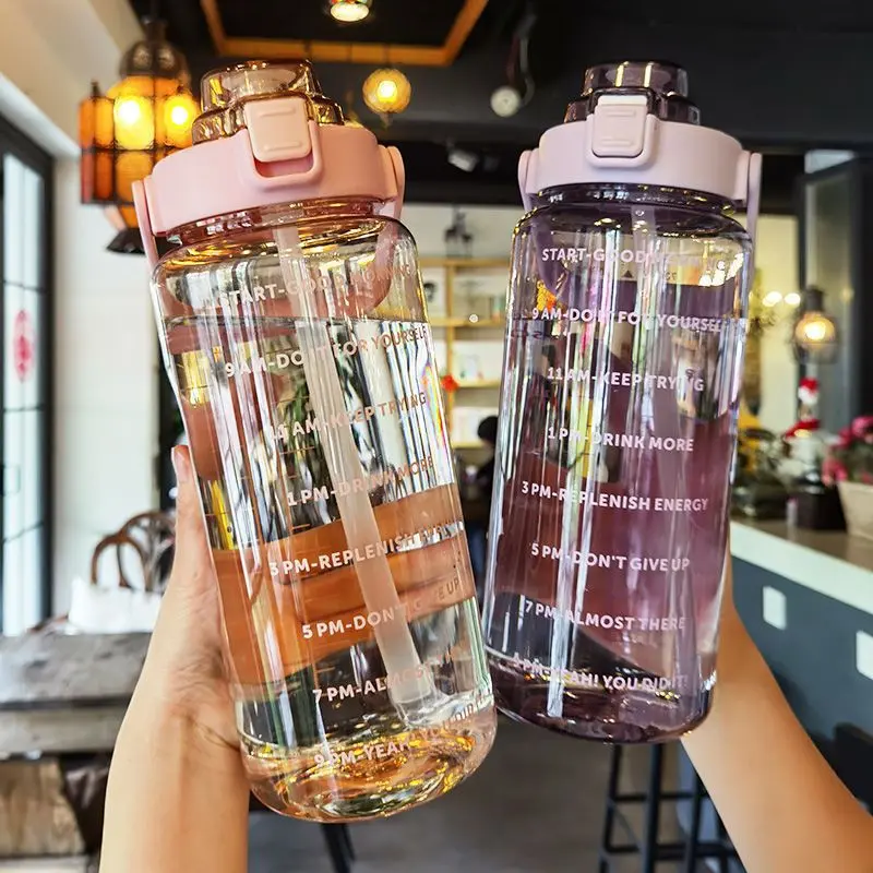 Botol Minum Transparan Bening Ekslusif 2000ml BPA FREE Kitchenware 3